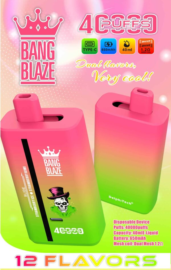 Bang Blaze 40000 - Doble Sabor Doble Impacto - Imagen 2