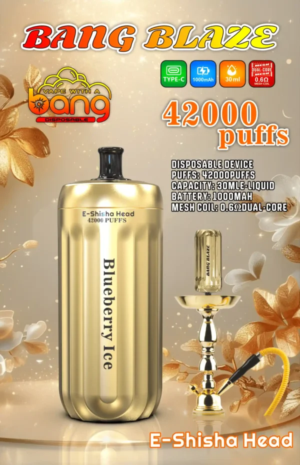 Bang E-Shisha Head 42000 - ラグジュアリーとパフォーマンスの融合 - 画像 (2)