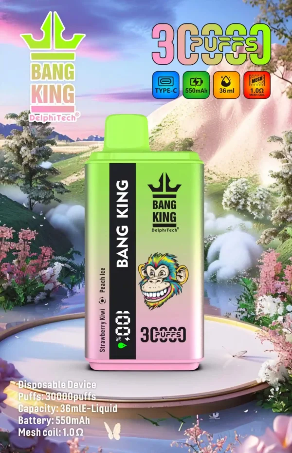 Bang King 30K – Dual Flavor. Max Power. All Day.
