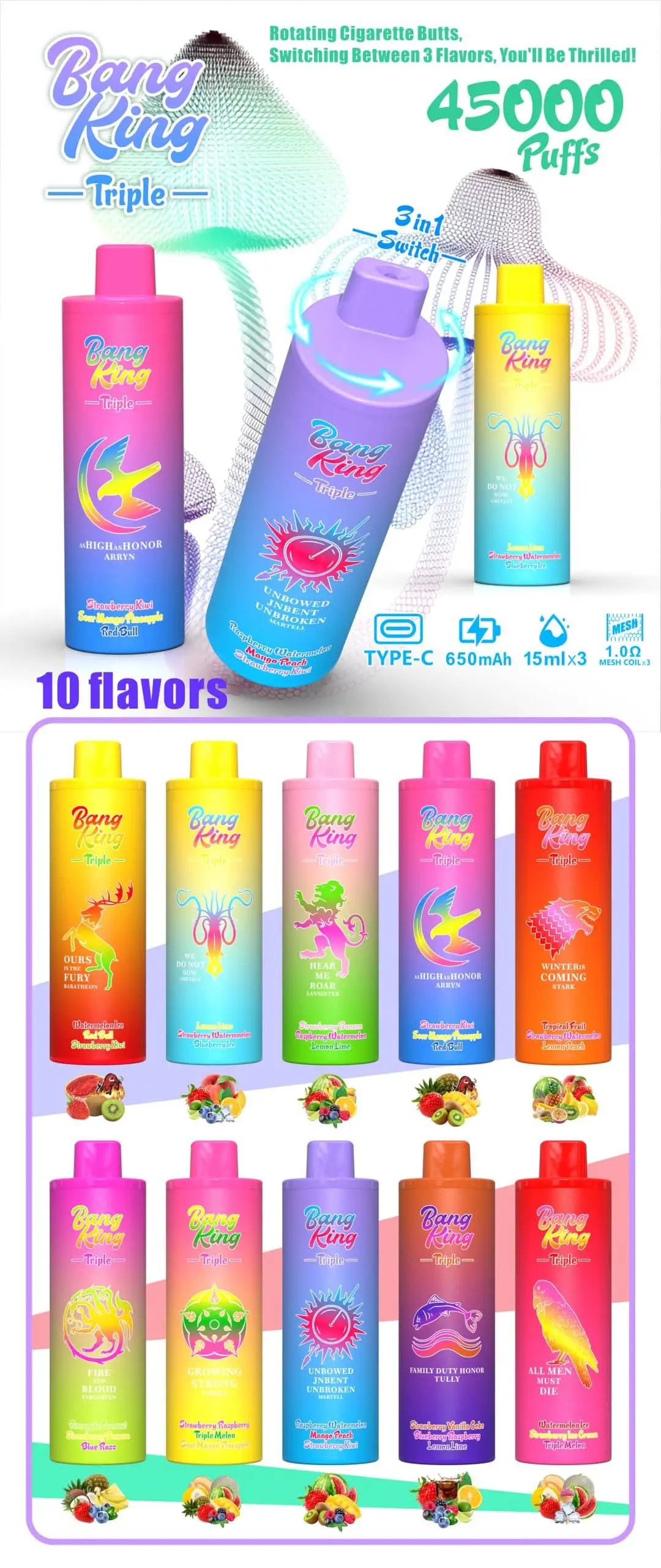 Bang-King-Triple-45000-Puff Bang-King-Triple-45000-Puff