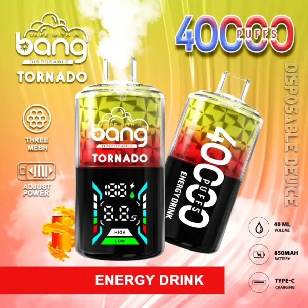 Bang Tornado 40000 - Duurzaam gebouwd, ontworpen om te presteren
