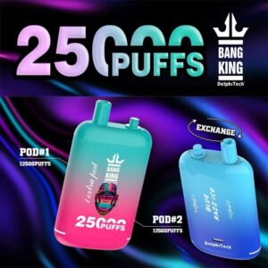 Bang King 25000 Wegwerpvape - Dubbele Pod, 25K Puff Power